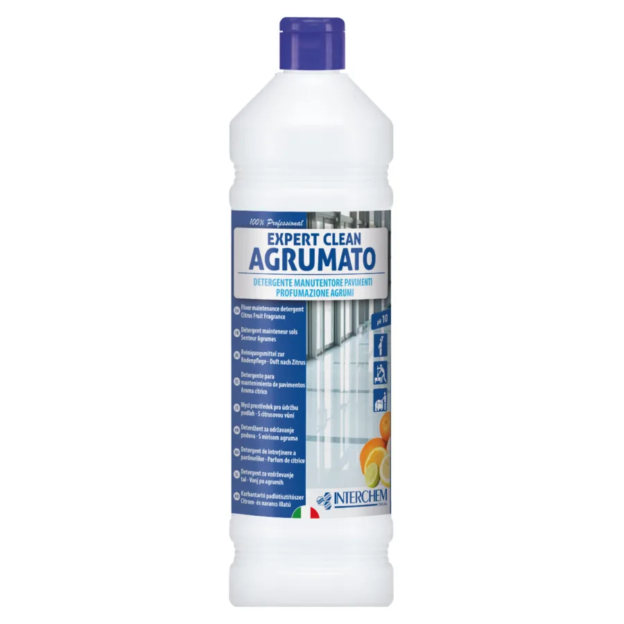 EXPERT CLEAN AGRUMATO Detergente manutentore pavimenti profumazione agrumi 1 lt